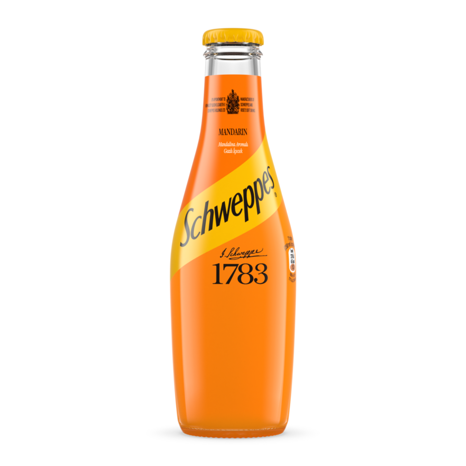 SCHWEPPES GAZOZ 250ML-MANDALİNA (ŞİŞE)